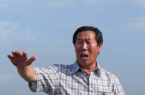 ▲ 창녕군 대지면 관동마을 황규태씨. ⓒ 뉴데일리