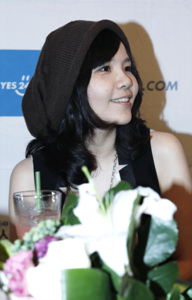 ▲ 소설가 백영옥씨 ⓒ 뉴데일리