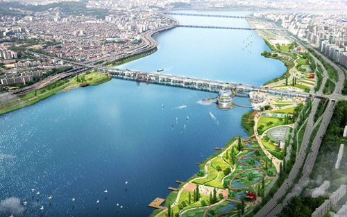 ▲ 반포한강공원 조감도. ⓒ서울시 제공