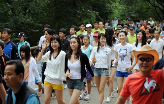 ▲ 남산 100만인 걷기대회 운영 코스.&nbsp; &nbsp;ⓒ 뉴데일리