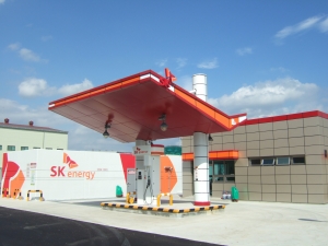 ▲ SK에너지가 2007년 하반기 대덕 SK기술원에 수소에너지 연구를 위해 설치한 수소스테이션 전경. &nbsp;ⓒ 뉴데일리