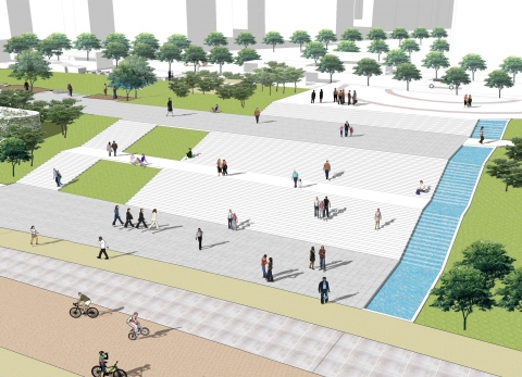 ▲ 어반 테라스, 마포대교~원효대교 구간   ⓒ 뉴데일리