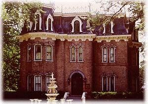 ▲                                  미국 상류층의 집.