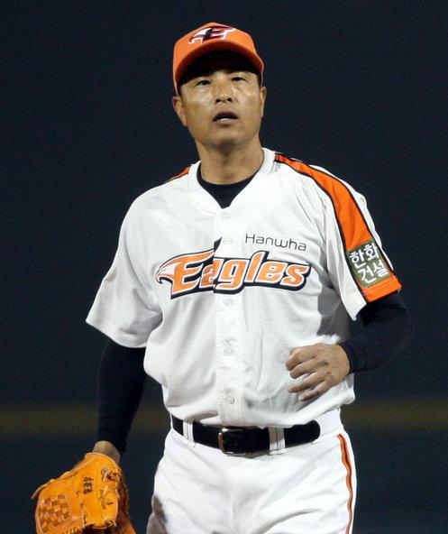 ▲ 프로야구 한화 이글스의 송진우 투수 ⓒ&nbsp;연합뉴스