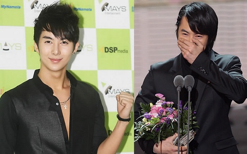 ▲ 옴니버스 형식의 드라마 '슈퍼스타'에 출연할 것으로&nbsp;알려진&nbsp;SS501의 김형준(좌)과 신화의 전진(우).&nbsp;&nbsp; ⓒ 연합뉴스