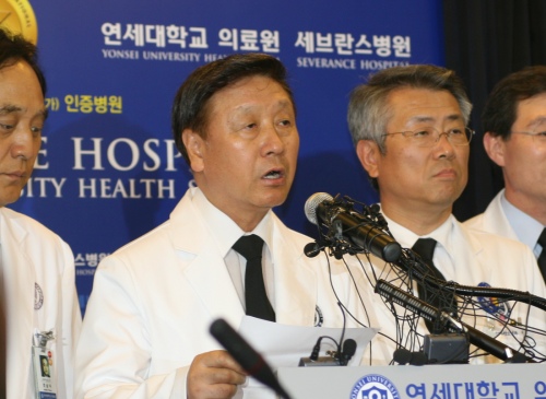 ▲ 박창일 세브란스병원 의료원장. ⓒ 뉴데일리