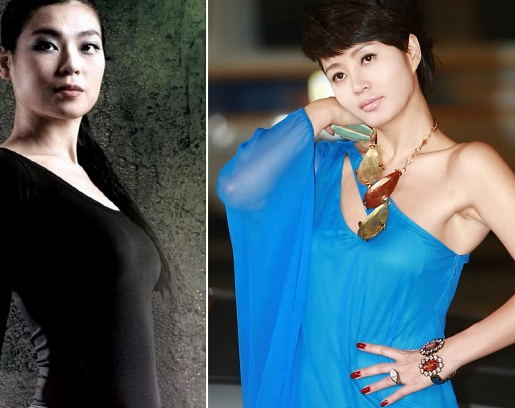 ▲ SBS 드라마 '스타일'에서 앙숙으로 나오는 연기자 채국희(왼쪽)와 김혜수(오른쪽).&nbsp; ⓒ 연합뉴스