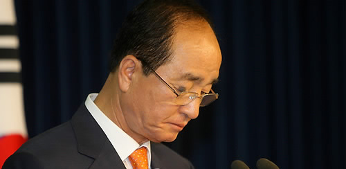 ▲ 지난 30일 자유선진당을 탈당한 심대평 전 대표. ⓒ연합뉴스