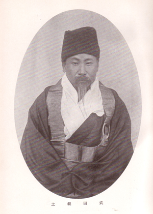 ▲ 일진회 조종자 승려 다케다 한시.