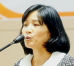 ▲ 서인숙 좋은학교만들기 학부모모임 창립추진위원장 ⓒ 뉴데일리 