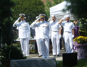 ▲ 고 박동혁 병장의 추모식이 지난 18일 오전 고인의 모교인 안산시 경안고 교정에서 열렸다. ⓒ 뉴데일리