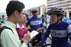 ▲ 인터뷰에 응하는 김창완ⓒ 뉴데일리