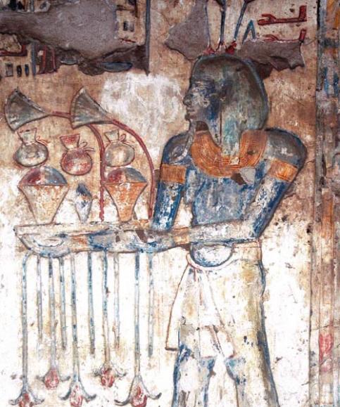 ▲ 나일 신 하피 (세티1세 신전-아비도스).