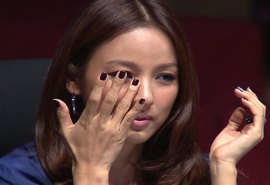 ▲ '슈퍼스타K' 오디션을 보고 있는 정슬기  