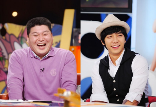 ▲ '강심장'의 콤비MC로 발탁된 강호동(좌)과 이승기(우). ⓒ SBS홈페이지