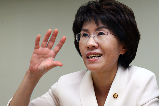 ▲ 한나라당 여의도연구소장 진수희 의원 ⓒ뉴데일리 