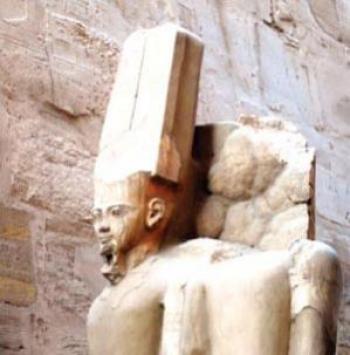 ▲ 아멘-라(신 왕국 최고의 신, 아멘 대신전-룩소르)