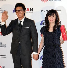 ▲ 김주혁-김지수 커플  ⓒ 연합뉴스