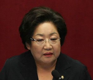 ▲ 김을동 의원. ⓒ 뉴데일리