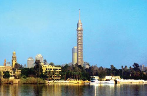 ▲ 카이로 타워와 게지라 섬.