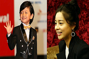 ▲ 제3회 서울국제가족영상축제 홍보대사 아역배우 '왕석현'(좌)과 탤런트 '서영희'(우)ⓒ연합뉴스