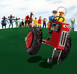 ▲ 개막작'우당탕 마을'ⓒSIFFF