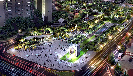 ▲ '서대문 독립공원' 재조성 조감도ⓒ서울시