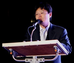 ▲ 칸 광고제 한국사무국 임현호 대표가 경과 보고를 통해 올해 한국의 출품작 및 수상작들을 소개하고 있다. ⓒ 뉴데일리 