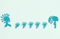 ▲ 프랑스의 생수 광고 '워터보이' 스틸 컷 ⓒ 뉴데일리 