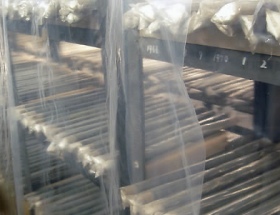 ▲ 북한 핵연료봉제조공장의 미사용 연료봉 보관창고 ⓒ 연합뉴스