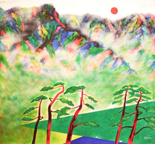 ▲ 한계령아리랑 1995작 ⓒ 뉴데일리