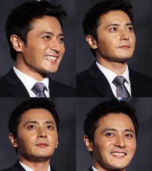 ▲ 지난 13일 오후 용산 CGV에서 영화 '굿모닝 프레지던트'(감독 장진) 기자시사회 후 열린 간담회에 배우 장동건이 취재진의 질문에 답하며 다양한 표정을 연출하고 있다. ⓒ&nbsp;연합뉴스