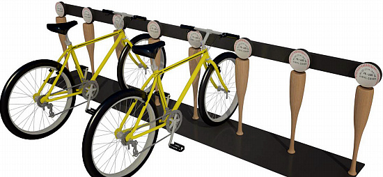 ▲ 자전거 거치대 조감도ⓒSK