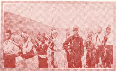 ▲ 총을 든 한국 의병의 모습.&nbsp;