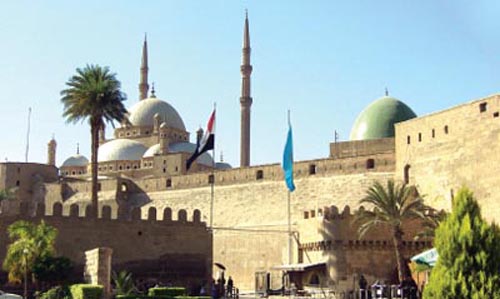 ▲ 시타델 성채. 모카담 언덕에 있는 800년간 통치자의 거성. 