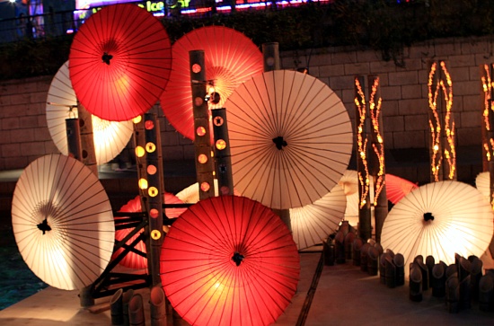 ▲ 구마모토 대나무와 우산등(일본 구마모토현 야마가시 초청등) ⓒ 뉴데일리