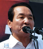 ▲ 박창달 자유총연맹 총재ⓒ 뉴데일리 