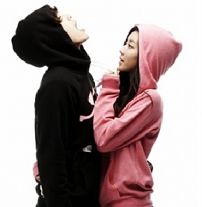 ▲ 세븐과 박한별ⓒ세븐 미니홈피 캡처