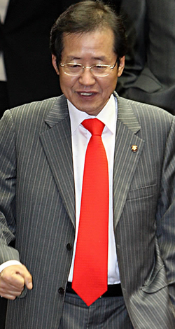 ▲ 홍준표 한나라당 의원. ⓒ연합뉴스