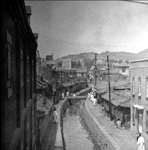 ▲ 백운동천 옛 물길ⓒ서울시 