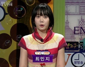 ▲ 구혜선과 흡사한 외모로 화제를 모으고 있는 리포터 최민지. ⓒ SBS방송 캡처