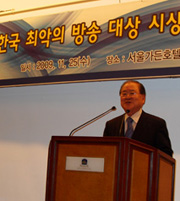 ▲ 장한성 한국방송인회 회장 ⓒ 뉴데일리 