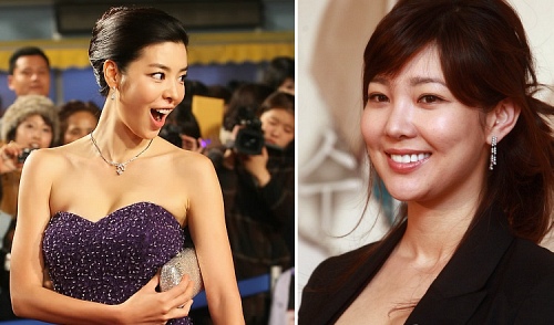 ▲ 김규리로 개명한 배우 김민선(좌)과 탤런트 김규리(우) ⓒ 연합뉴스