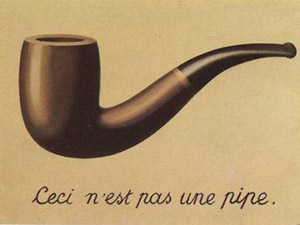 ▲ 르네 마그릿트의 ‘이것은 파이프가 아니다’ ⓒ 뉴데일리