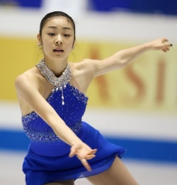 ▲ 5일 피겨여왕 김연아가 일본 도쿄 요요기 제1체육관에서 열리는 '2009 ISU 그랑프리 파이널' 프리스케이팅 경기를 앞두고 공식 훈련을 하고 있다. ⓒ&nbsp;연합뉴스