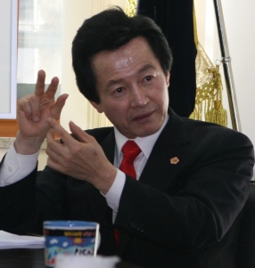 ▲ 허경영(59) 민주공화당 총재 ⓒ 뉴데일리