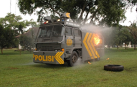 ▲ 근접 화재 진압 장면