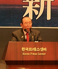 ▲ 이상훈 애국단체총협의회 회장 ⓒ 뉴데일리