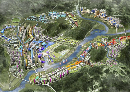 ▲ 세종시 수정안 조감도 ⓒ 뉴데일리