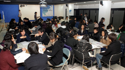 ▲ 캠프를 앞두고&nbsp;사전 오리엔테이션이 열렸다&nbsp;ⓒ 뉴데일리